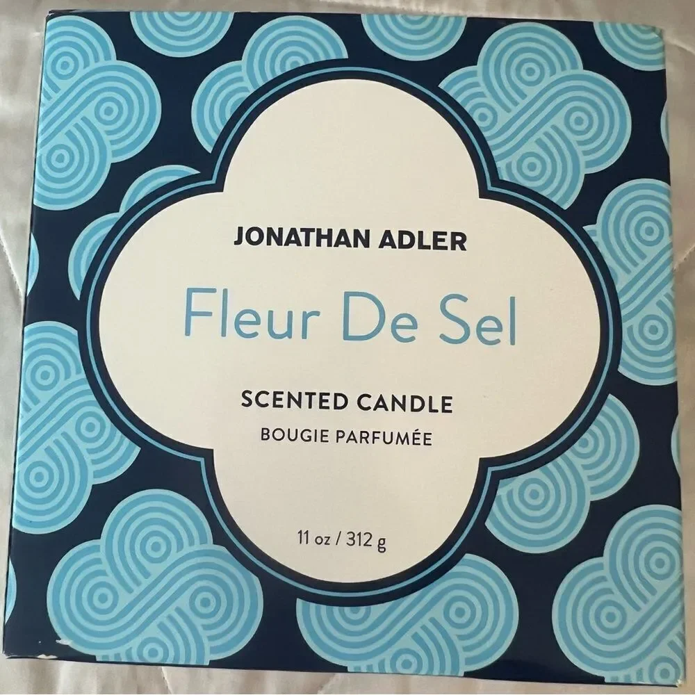 Jonathan Adler Fleur De Sel Scented Candle - NEW